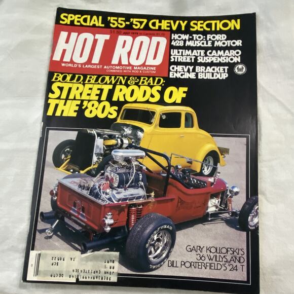 Vtg Lot 3 Hot Rod May June July 1979 Magazine Hemi Holley Horsepower Street - Picture 7 of 9